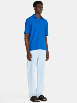 Men Sisley T-Shirts<Solid Colored Polo