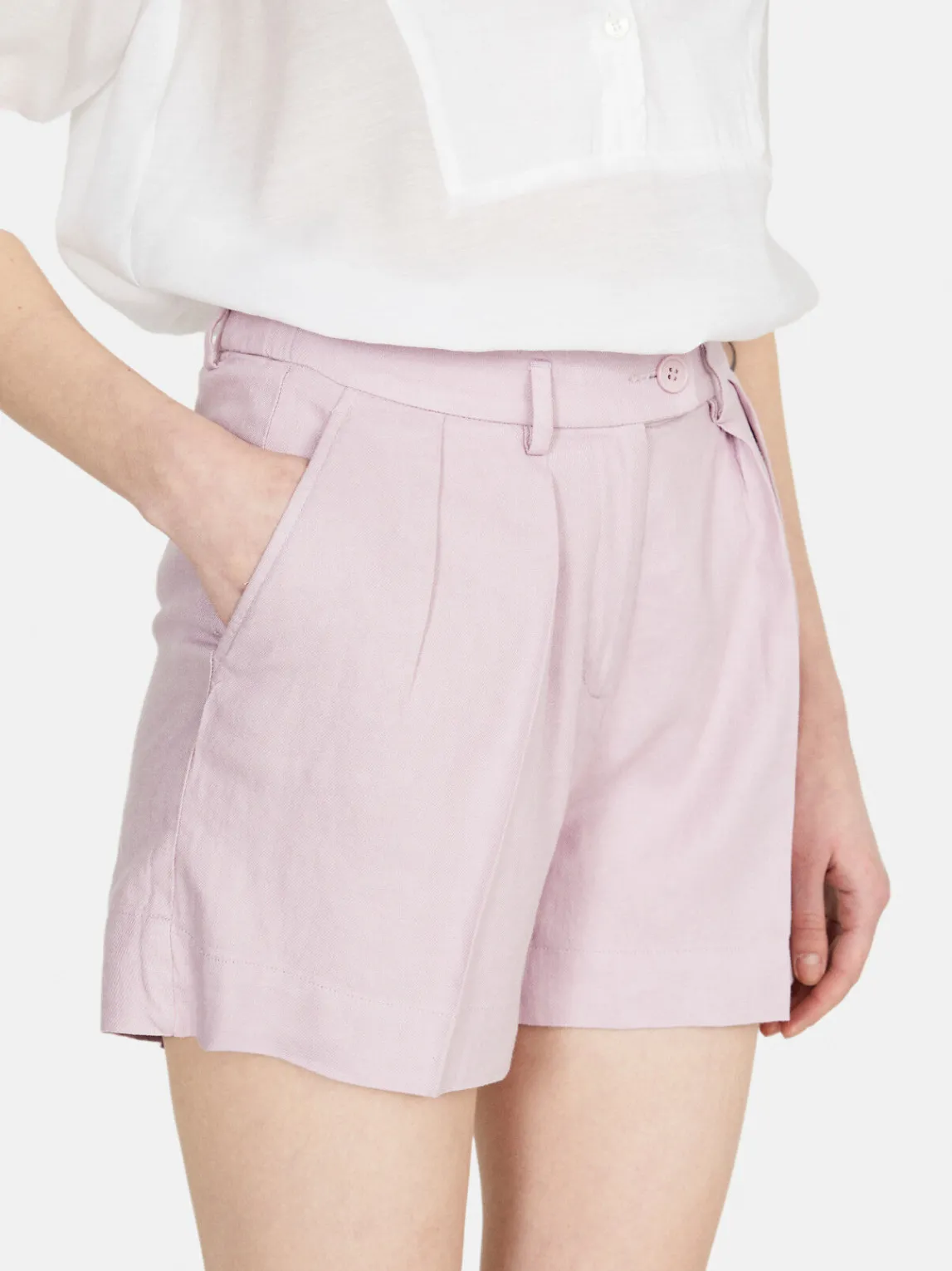 Women Sisley Trousers<Solid Colored Shorts