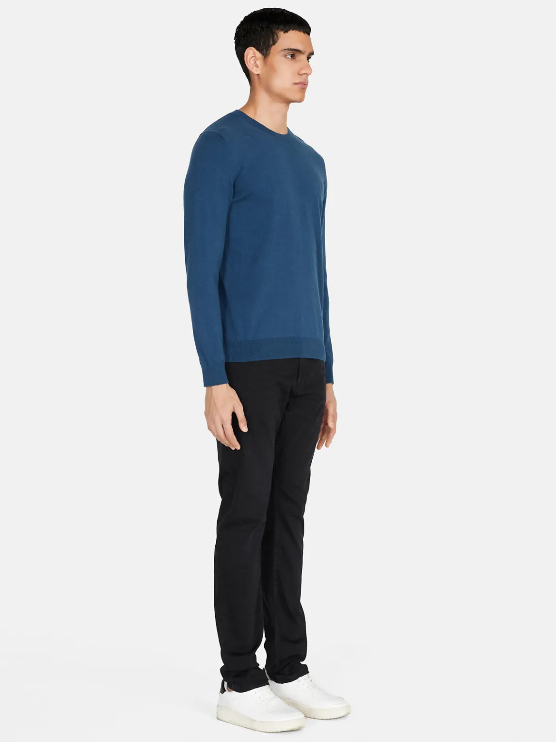 Men Sisley Jumpers & Knitwear<Solid Colored Sweater