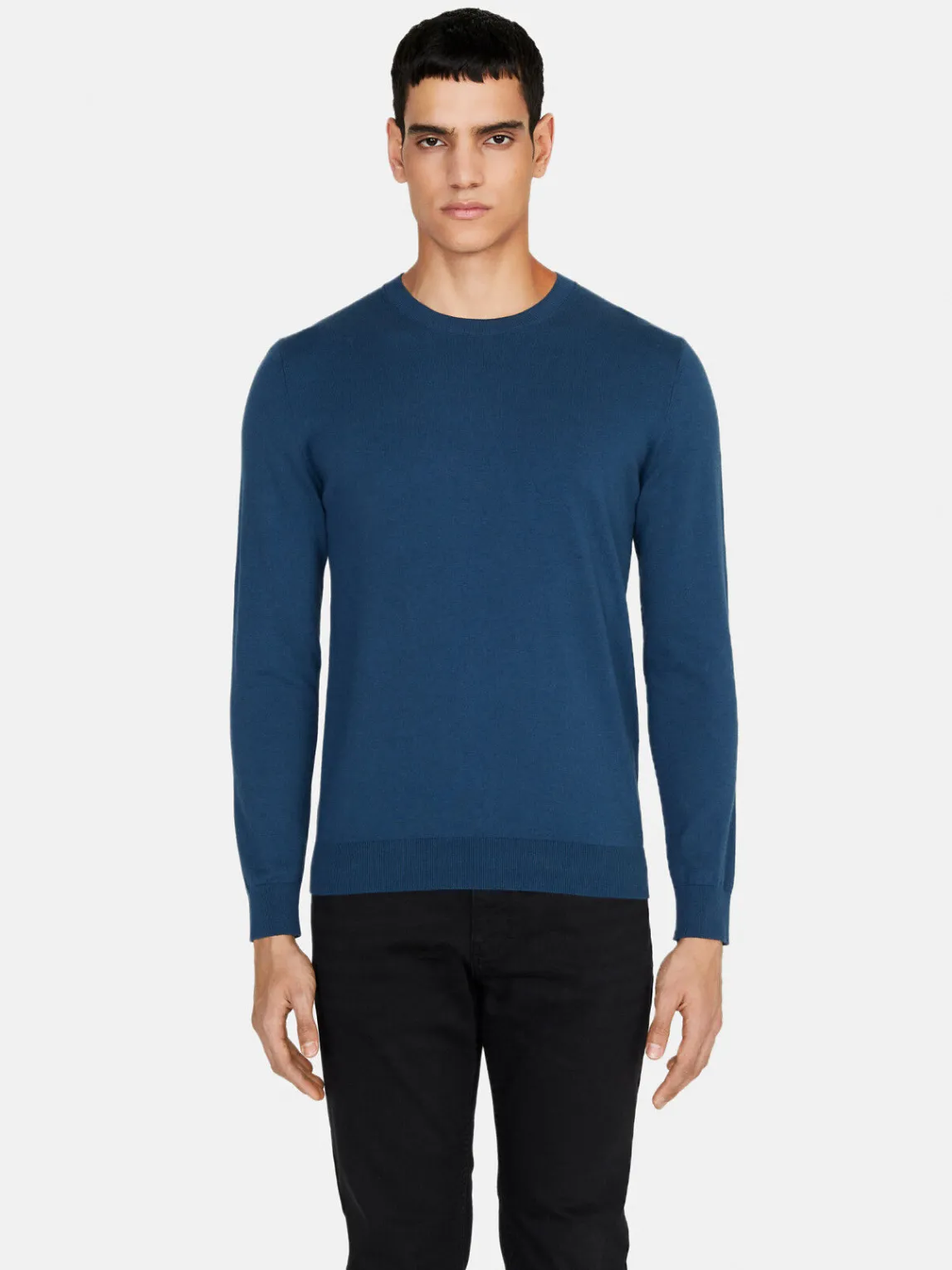 Men Sisley Jumpers & Knitwear<Solid Colored Sweater
