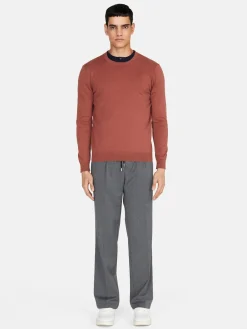 Men Sisley Jumpers & Knitwear<Solid Colo Sweater