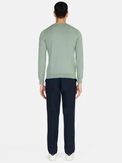 Men Sisley Jumpers & Knitwear<Solid Colored Sweater