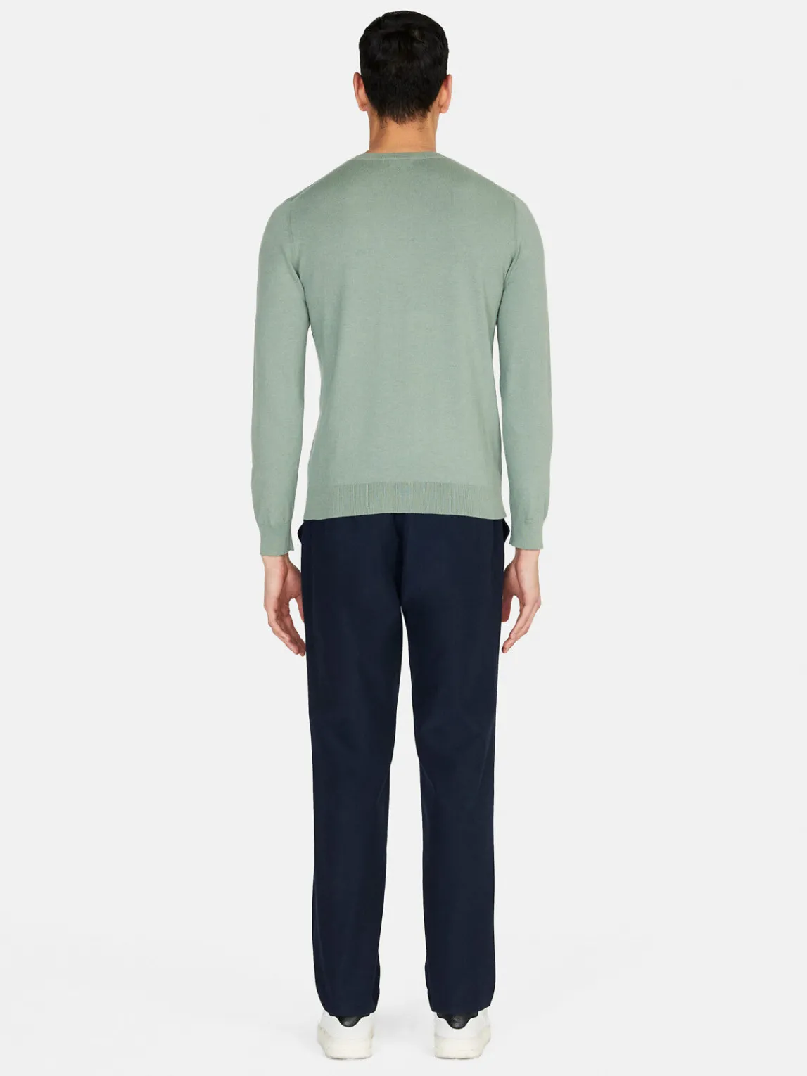 Men Sisley Jumpers & Knitwear<Solid Colored Sweater