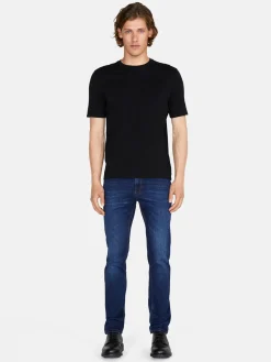 Men Sisley T-Shirts<Solid Colored T-Shirt