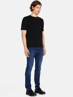Men Sisley T-Shirts<Solid Colored T-Shirt