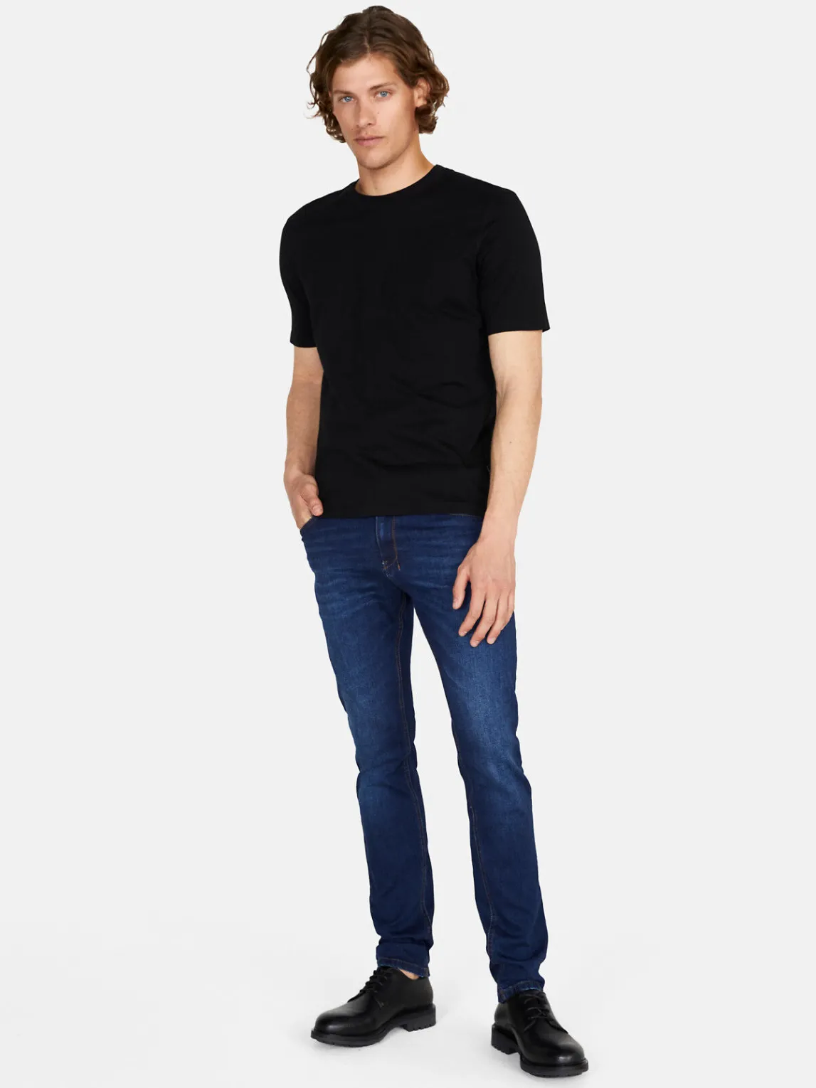 Men Sisley T-Shirts<Solid Colored T-Shirt