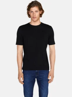 Men Sisley T-Shirts<Solid Colored T-Shirt
