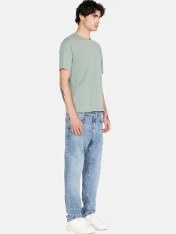 Men Sisley T-Shirts<Solid Colored T-Shirt