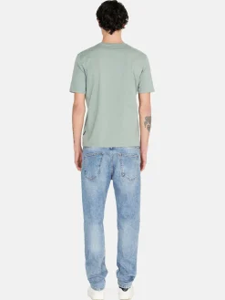 Men Sisley T-Shirts<Solid Colored T-Shirt
