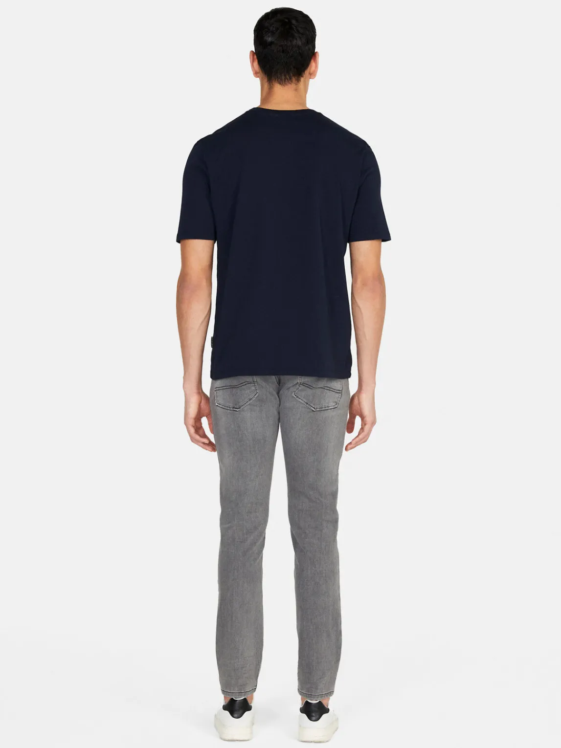 Men Sisley T-Shirts<Solid Colored T-Shirt