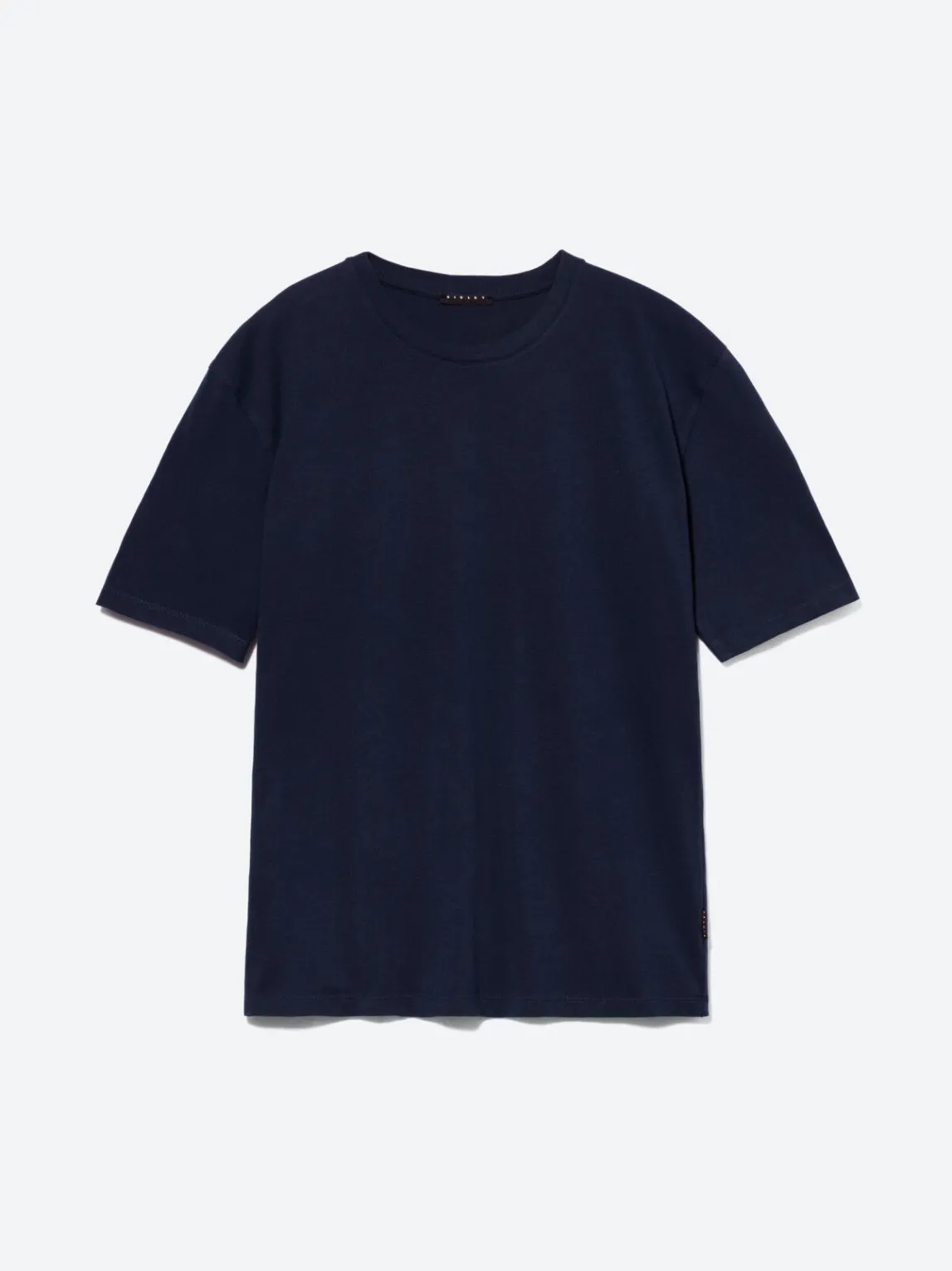Men Sisley T-Shirts<Solid Colored T-Shirt
