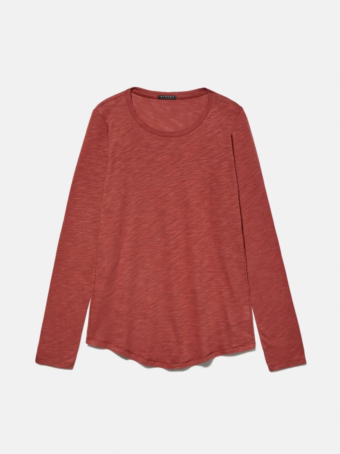 Women Sisley Tops & T-Shirts<Solid Colo T-Shirt