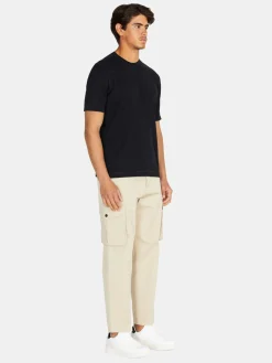 Men Sisley T-Shirts<Solid Colored T-Shirt