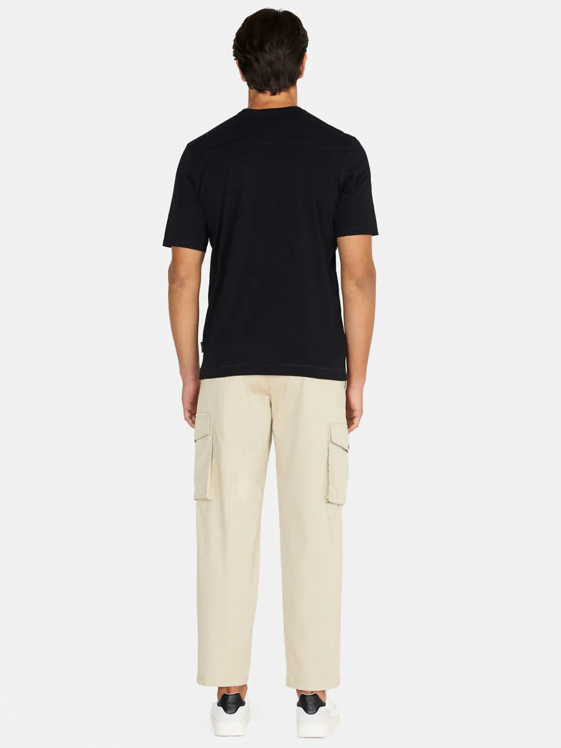 Men Sisley T-Shirts<Solid Colored T-Shirt