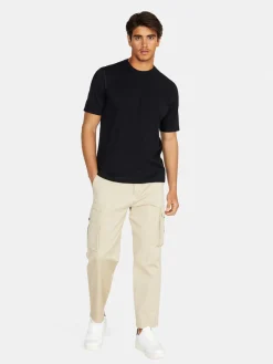 Men Sisley T-Shirts<Solid Colored T-Shirt