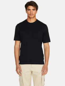 Men Sisley T-Shirts<Solid Colored T-Shirt