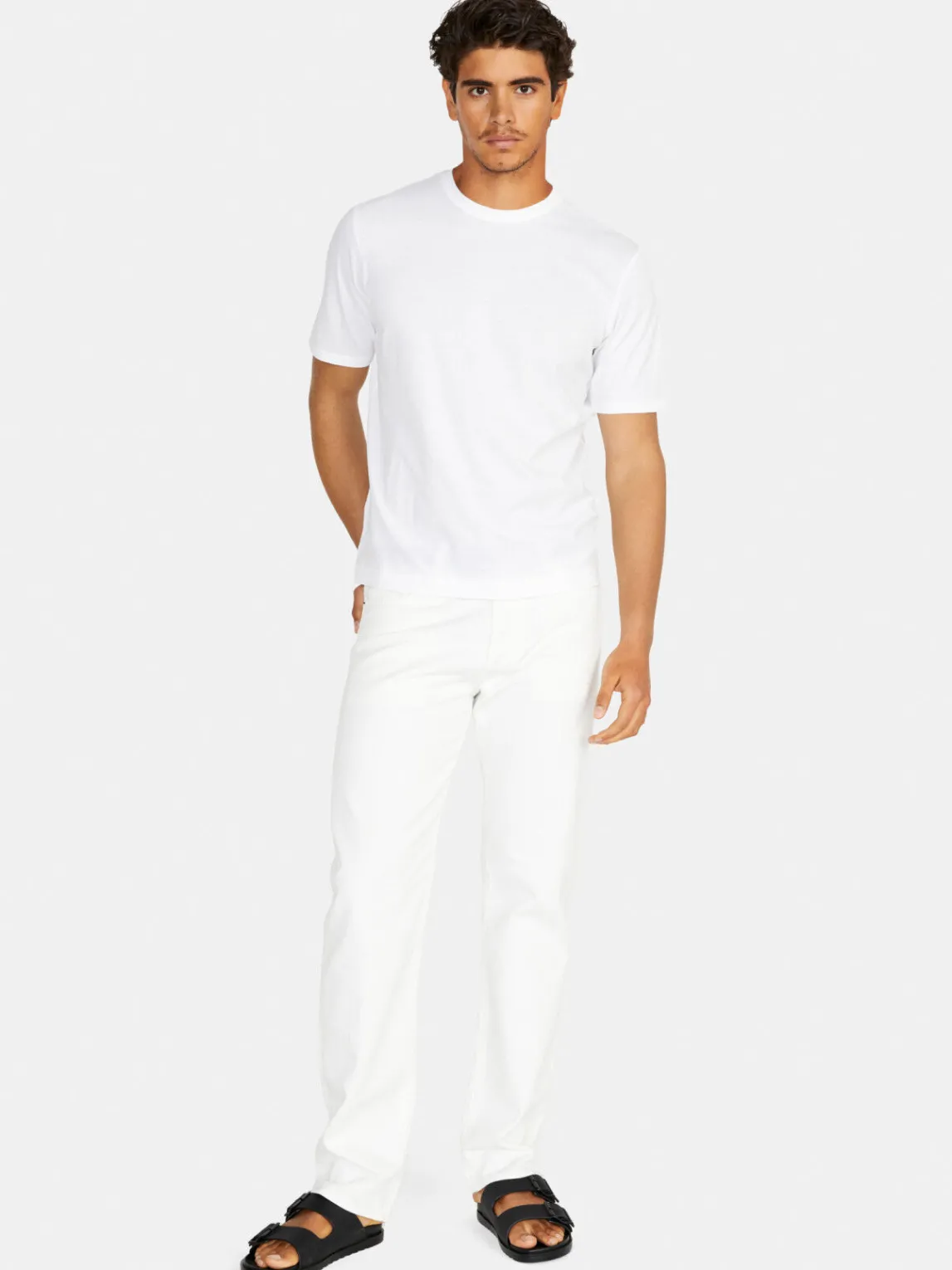 Men Sisley T-Shirts<Solid Colored T-Shirt