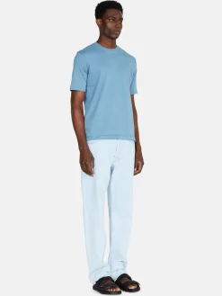 Men Sisley T-Shirts<Solid Colored T-Shirt