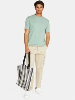 Men Sisley T-Shirts<Solid Colored T-Shirt