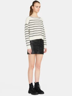Women Sisley Jumpers & Knitwear<Striped Sheath Sweater