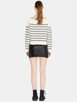 Women Sisley Jumpers & Knitwear<Striped Sheath Sweater