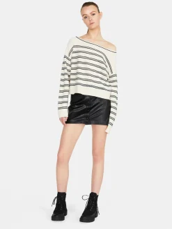 Women Sisley Jumpers & Knitwear<Striped Sheath Sweater