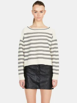 Women Sisley Jumpers & Knitwear<Striped Sheath Sweater