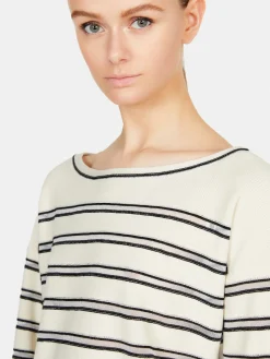 Women Sisley Jumpers & Knitwear<Striped Sheath Sweater