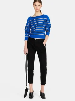 Women Sisley Jumpers & Knitwear<Striped Sheath Sweater
