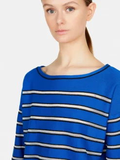 Women Sisley Jumpers & Knitwear<Striped Sheath Sweater