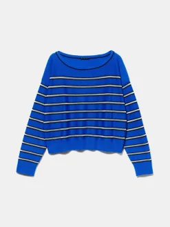 Women Sisley Jumpers & Knitwear<Striped Sheath Sweater