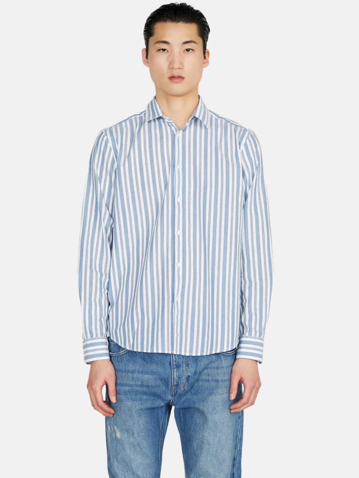 Men Sisley Shirts<Striped Shirt