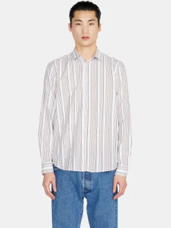 Men Sisley Shirts<Striped Shirt