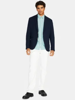 Men Sisley Shirts<Striped Shirt With Pockets
