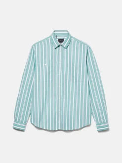 Men Sisley Shirts<Striped Shirt With Pockets
