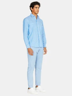 Men Sisley Shirts<Striped Shirt With Pockets