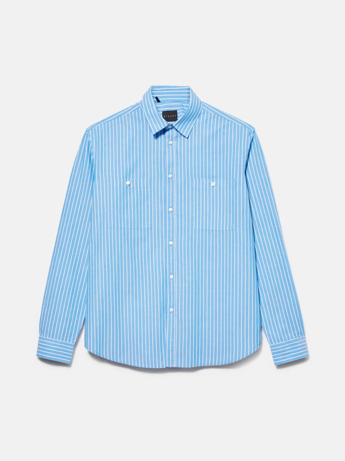 Men Sisley Shirts<Striped Shirt With Pockets