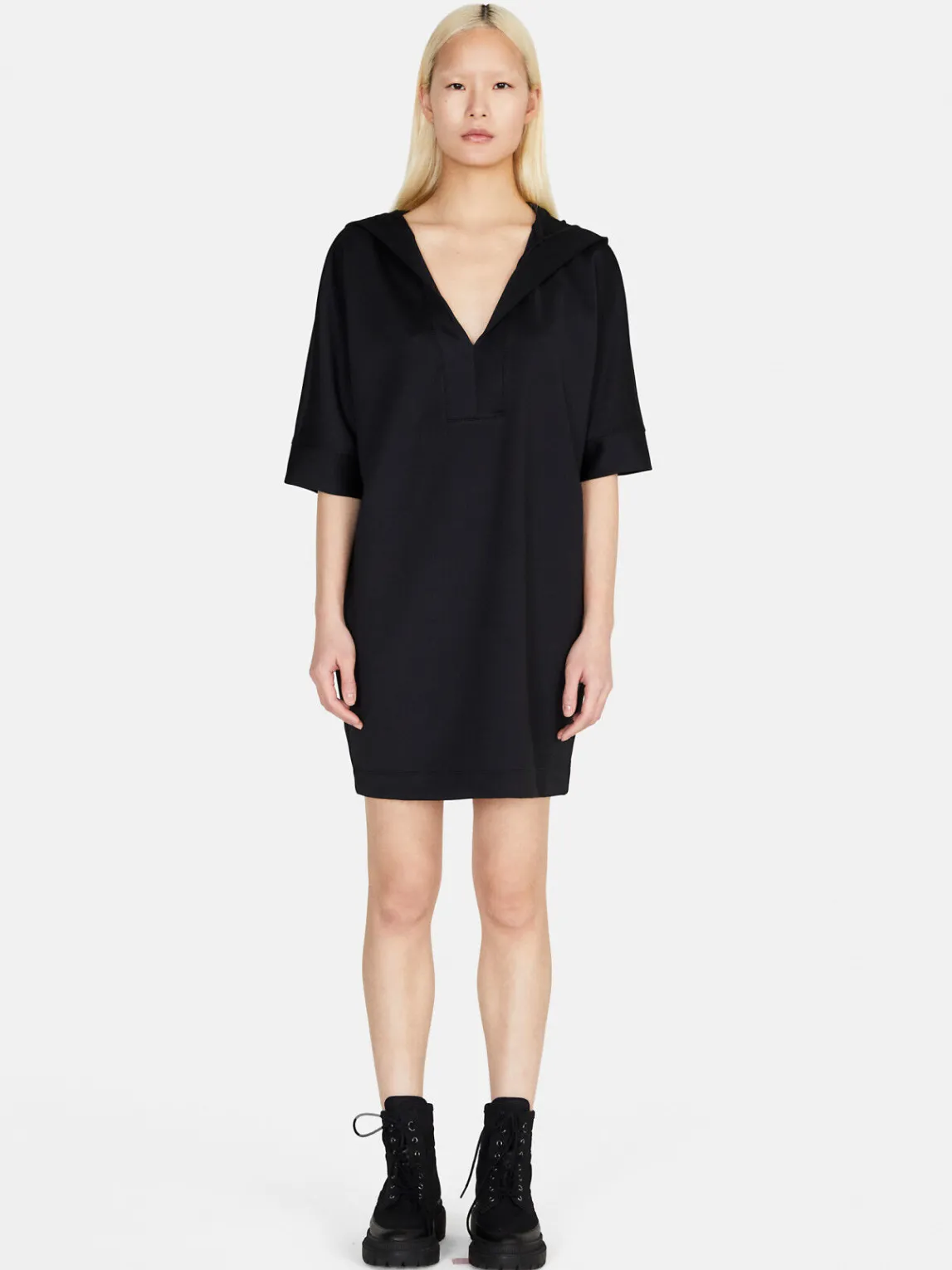 Women Sisley Dresses<Sweater Dress With Hood