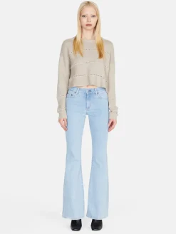 Women Sisley Jumpers & Knitwear<Sweater With Ajour