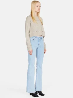Women Sisley Jumpers & Knitwear<Sweater With Ajour