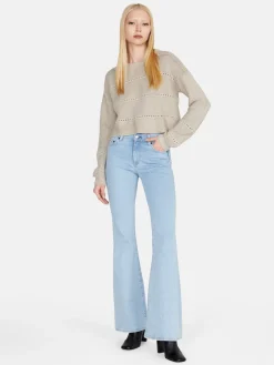 Women Sisley Jumpers & Knitwear<Sweater With Ajour