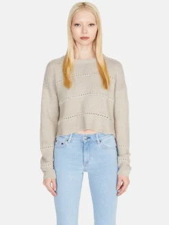 Women Sisley Jumpers & Knitwear<Sweater With Ajour