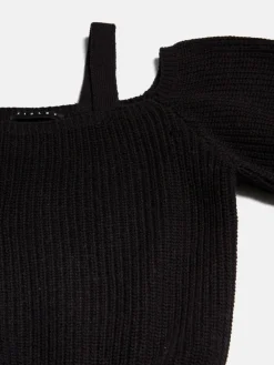 Girls Sisley Jumpers & Cardigans<Sweater With Bare Shoulders