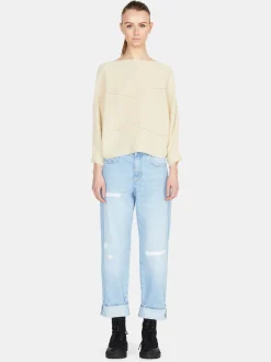 Women Sisley Jumpers & Knitwear<Sweater With Kimono Sleeves