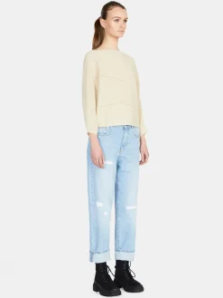 Women Sisley Jumpers & Knitwear<Sweater With Kimono Sleeves