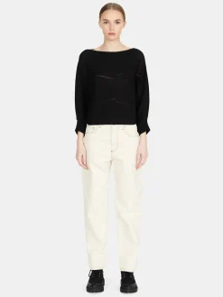 Women Sisley Jumpers & Knitwear<Sweater With Kimono Sleeves