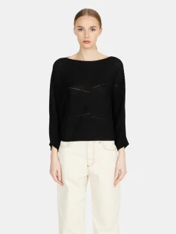 Women Sisley Jumpers & Knitwear<Sweater With Kimono Sleeves