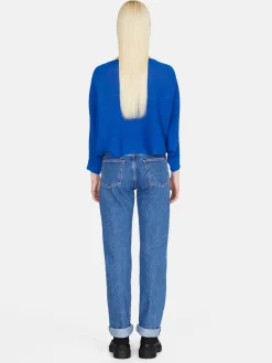 Women Sisley Jumpers & Knitwear<Sweater With Kimono Sleeves