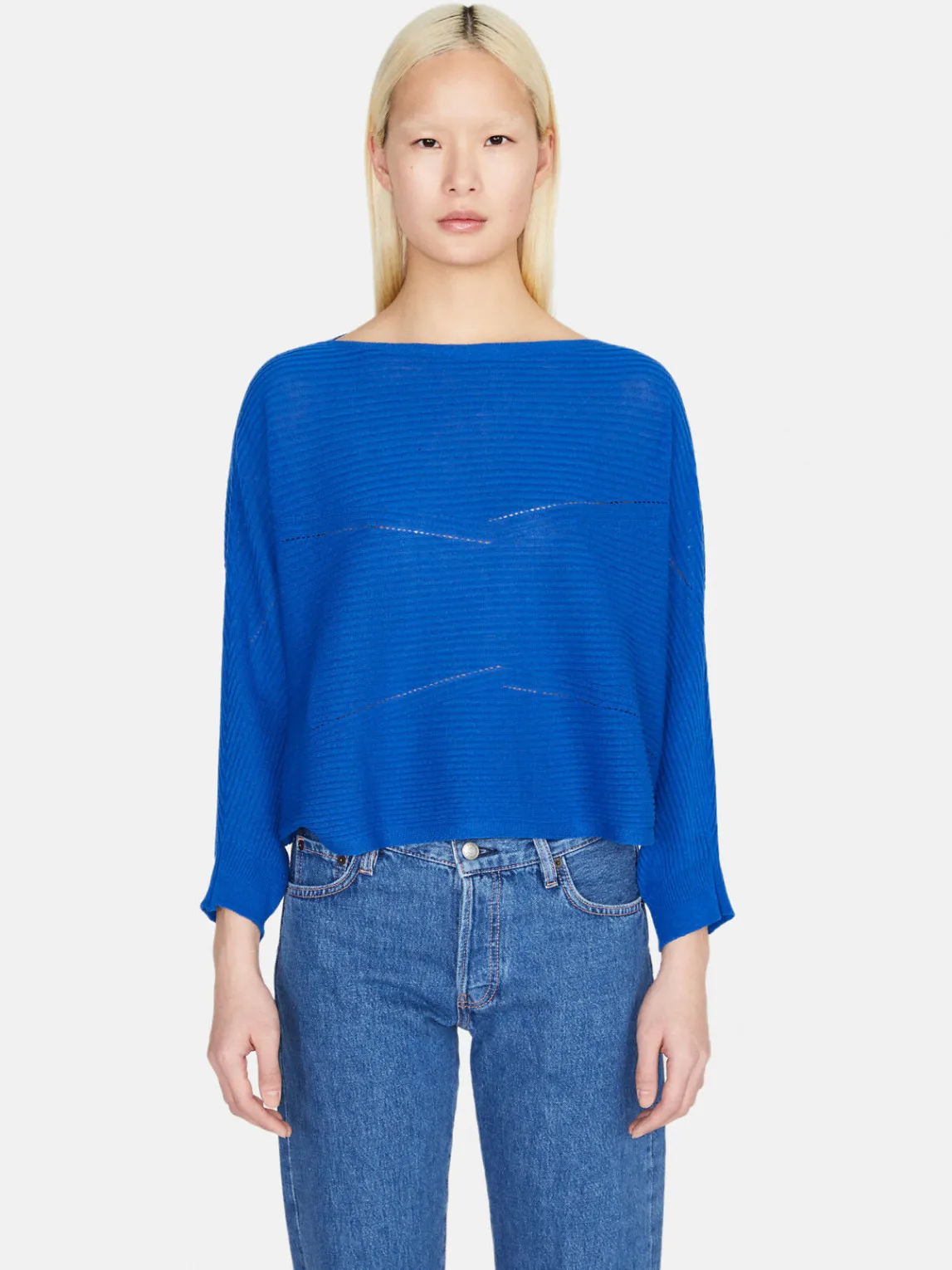 Women Sisley Jumpers & Knitwear<Sweater With Kimono Sleeves