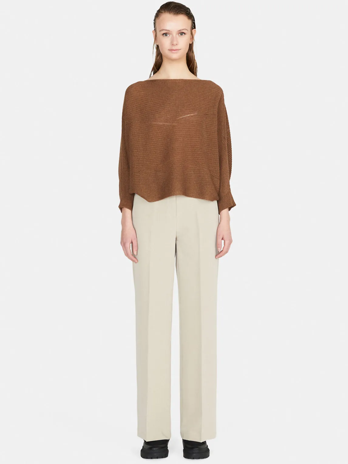 Women Sisley Jumpers & Knitwear<Sweater With Kimono Sleeves